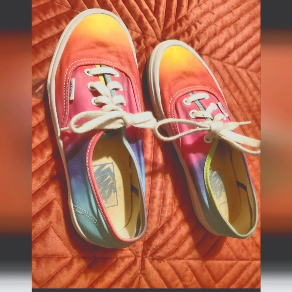 Rainbow Unisex Vans